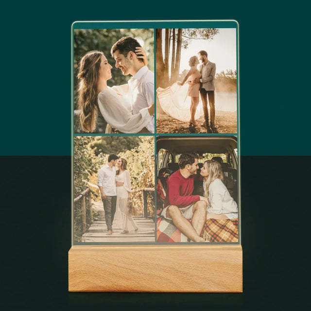 Fotokolaż: 4 Zdjęcia - Wydruk Na Szkle Akrylowym