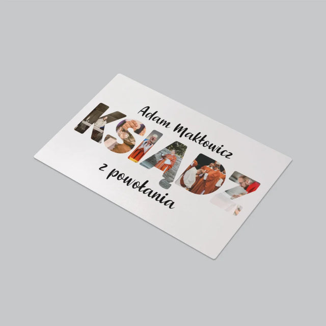 Słowo Ze Zdjęć: Ksiądz z Powołania - Podkładka Na Biurko