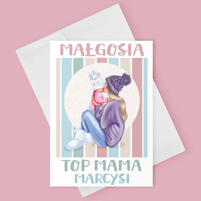 Kreator Postaci: Top Mama - Kartka z Życzeniami