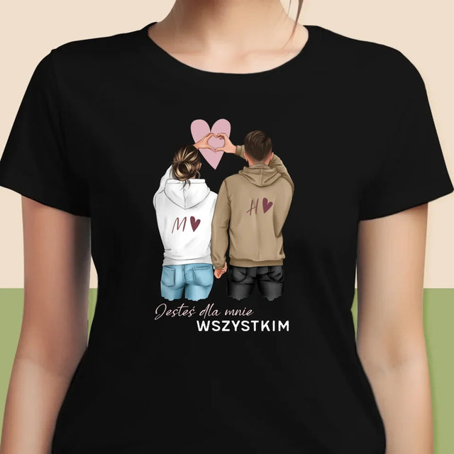 Kreator Postaci: Para Serce - Koszulka Damska