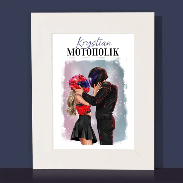 Kreator Postaci: Motoholik - Ramka Na Zdjęcie