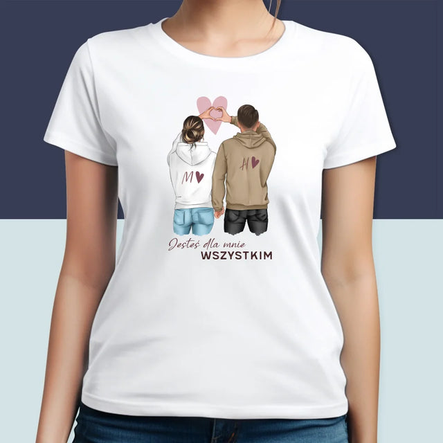 Kreator Postaci: Para Serce - Koszulka Damska