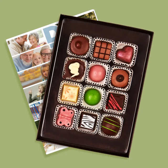 Fotokolaż: Dziadek - Personalizowane Praliny