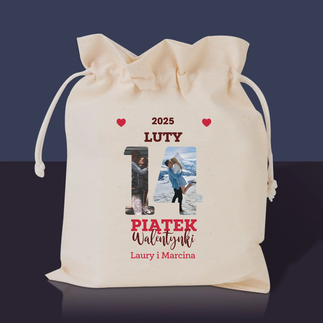 Słowo Ze Zdjęć: Walentynki Kartka z Kalendarza - Herbata w Woreczku