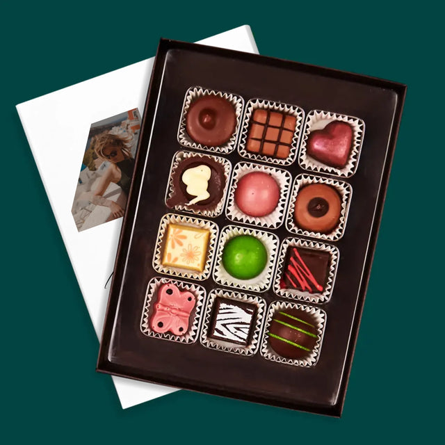 Słowo Ze Zdjęć: 40 Urodziny Piękne Chwile - Personalizowane Praliny