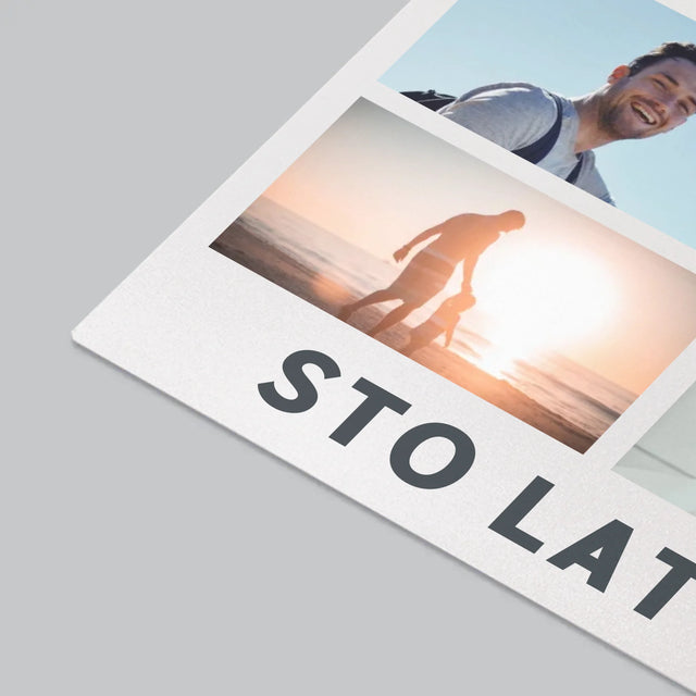 Fotokolaż: 40 Lat - Podkładka Na Biurko