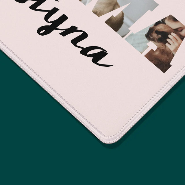 Słowo Ze Zdjęć: Kocia Mama - Podkładka Pod Myszkę