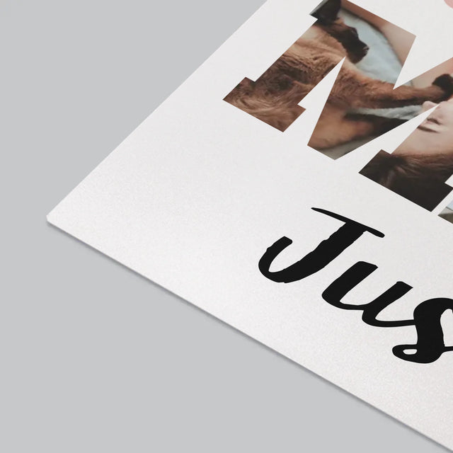 Słowo Ze Zdjęć: Kocia Mama - Podkładka Na Biurko