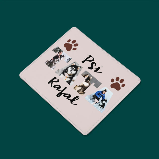 Słowo Ze Zdjęć: Psi Tata - Podkładka Pod Myszkę