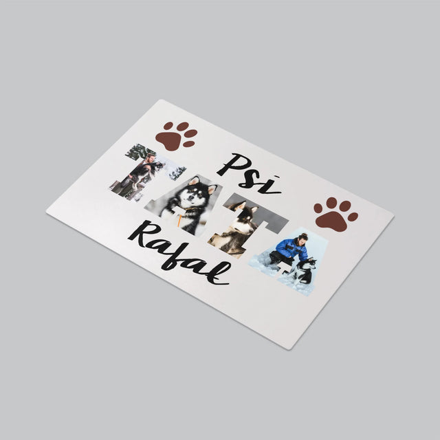 Słowo Ze Zdjęć: Psi Tata - Podkładka Na Biurko