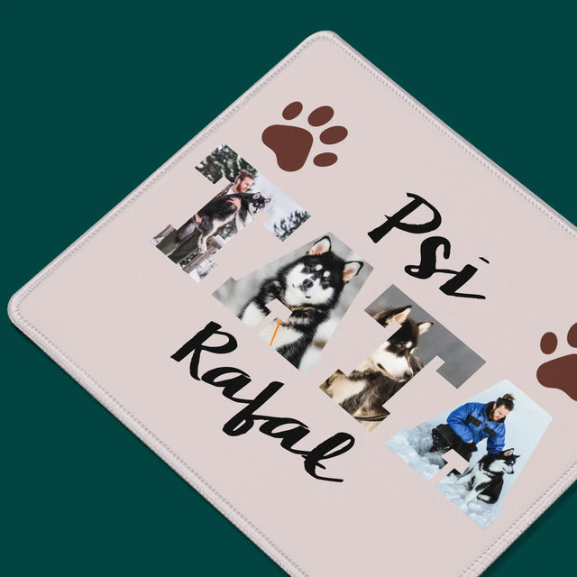 Słowo Ze Zdjęć: Psi Tata - Podkładka Pod Myszkę