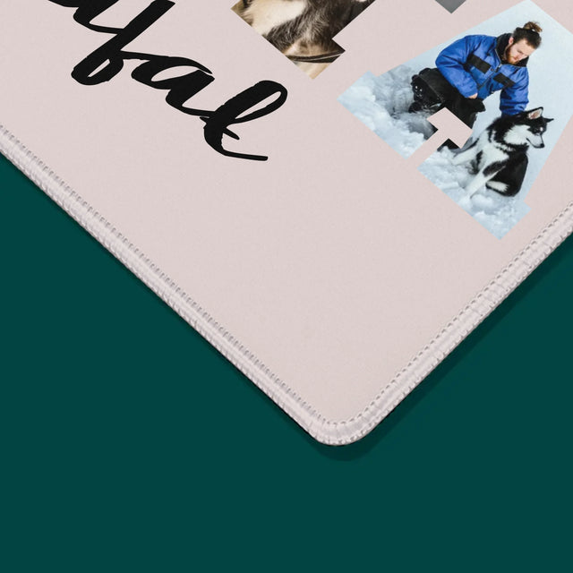 Słowo Ze Zdjęć: Psi Tata - Podkładka Pod Myszkę