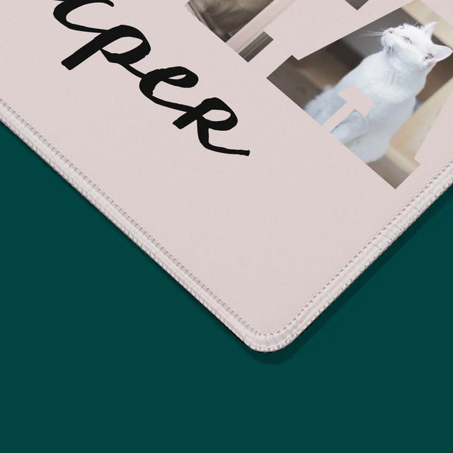 Słowo Ze Zdjęć: Koci Tata - Podkładka Pod Myszkę