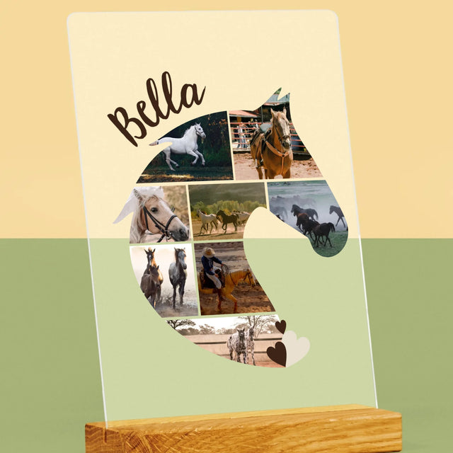 Kształt Ze Zdjęć: Koń - Wydruk Na Szkle Akrylowym