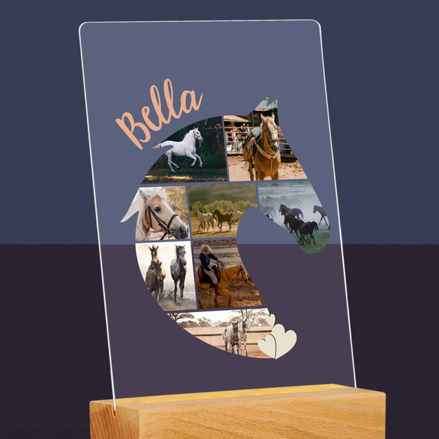 Kształt Ze Zdjęć: Koń - Wydruk Na Szkle Akrylowym