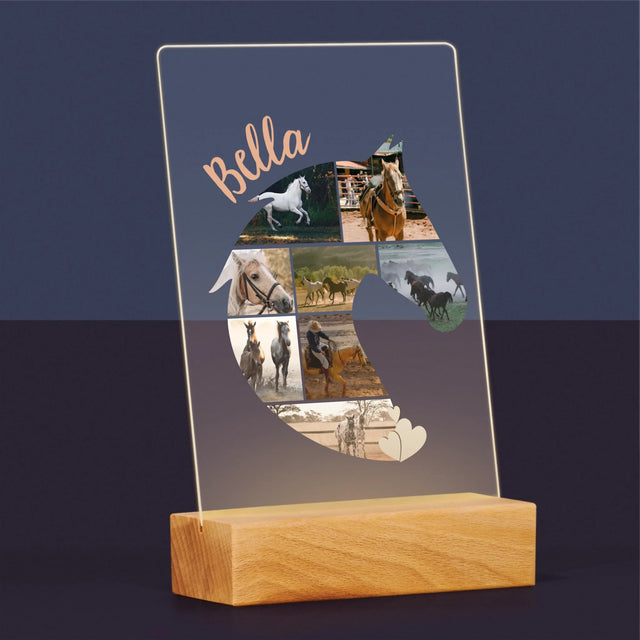 Kształt Ze Zdjęć: Koń - Wydruk Na Szkle Akrylowym