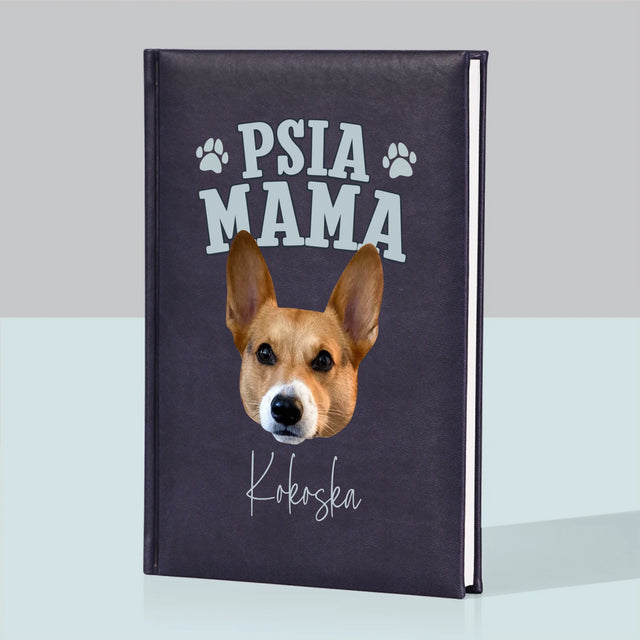 Twoja Postać: Psia Mama - Notes Książkowy z Nadrukiem