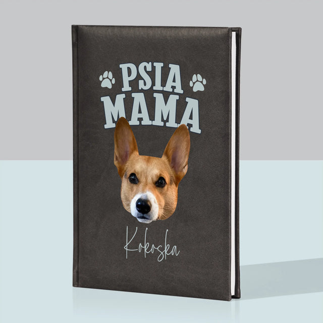Twoja Postać: Psia Mama - Notes Książkowy z Nadrukiem