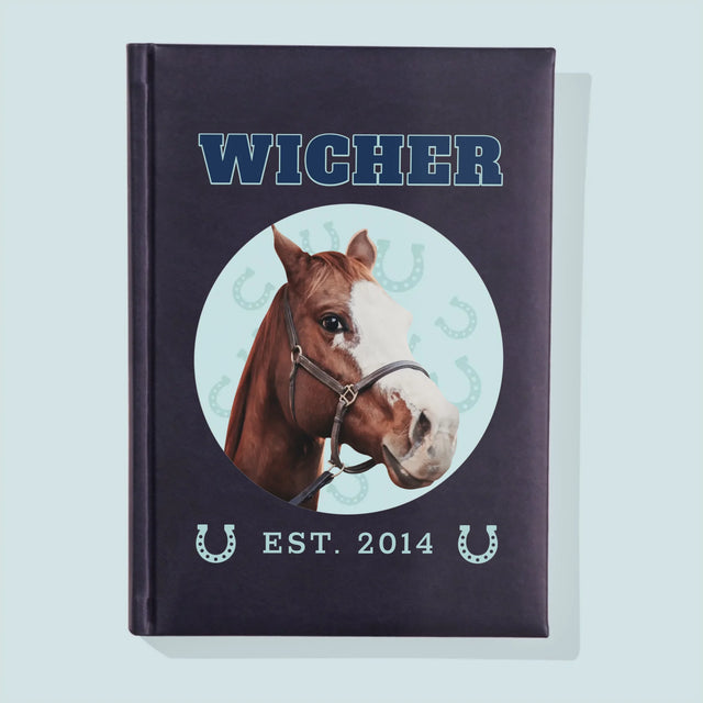 Twoja Postać: Twój Koń Varsity - Notes Książkowy z Nadrukiem