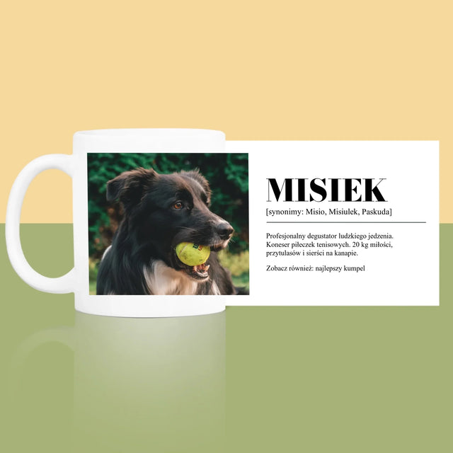 Zdjęcie i Podpis: Pupil Definicja - Kubek z Nadrukiem