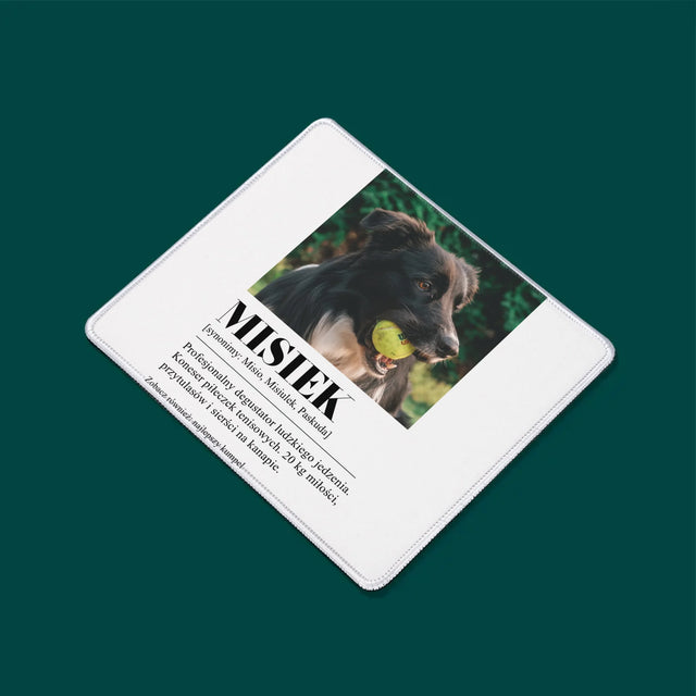 Zdjęcie i Podpis: Pupil Definicja - Podkładka Pod Myszkę