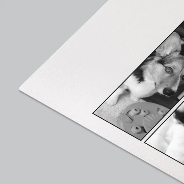 Fotokolaż: Bootleg Klasyczny z Pupilem - Podkładka Na Biurko