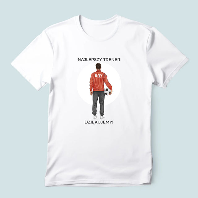 Kreator Postaci: Najlepszy Trener - Koszulka Męska