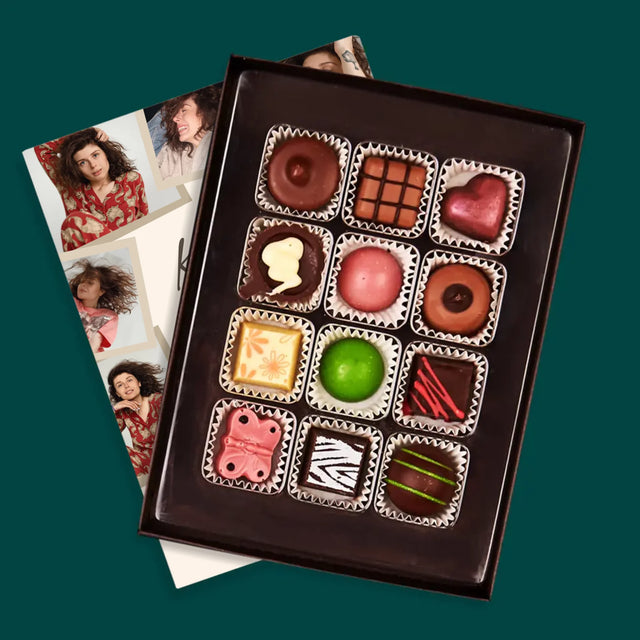 Fotokolaż: 40 Urodziny Spełniaj Marzenia - Personalizowane Praliny