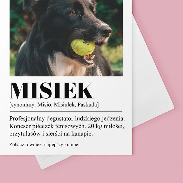 Zdjęcie i Podpis: Pupil Definicja - Kartka z Życzeniami