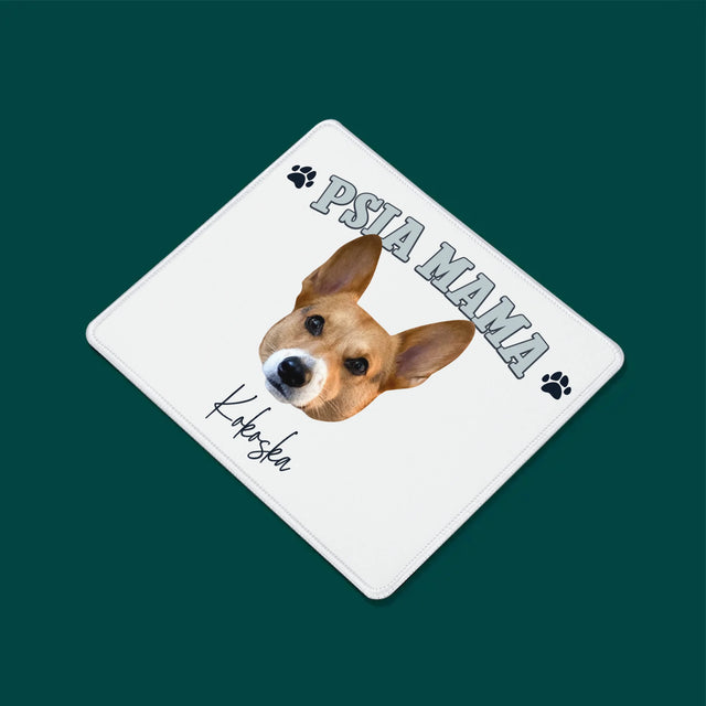 Twoja Postać: Psia Mama - Podkładka Pod Myszkę