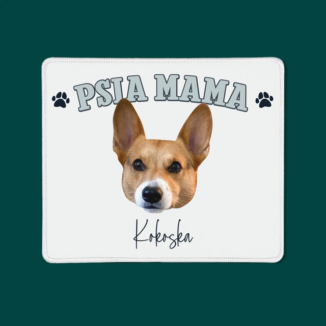 Twoja Postać: Psia Mama - Podkładka Pod Myszkę