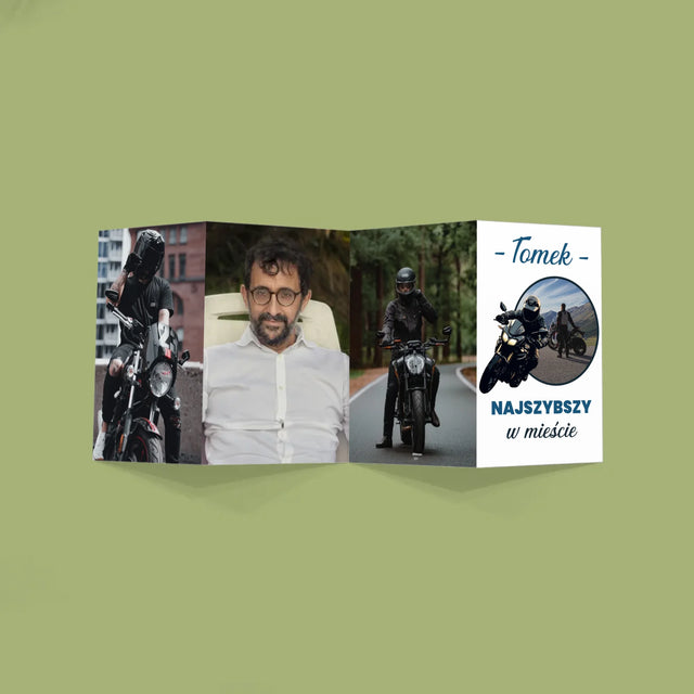 Zdjęcie I Podpis: Najszybszy W Mieście - Duża Harmonijka Ze Zdjęć