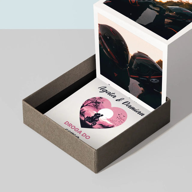 Fotokolaż: Droga Do Serca - Zestaw Zdjęć Harmonijka