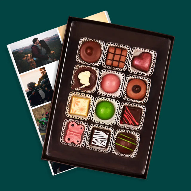 Fotokolaż: Droga Do Serca - Personalizowane Praliny