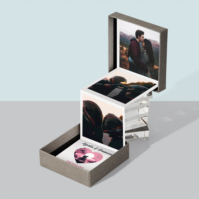 Fotokolaż: Droga Do Serca - Zestaw Zdjęć Harmonijka