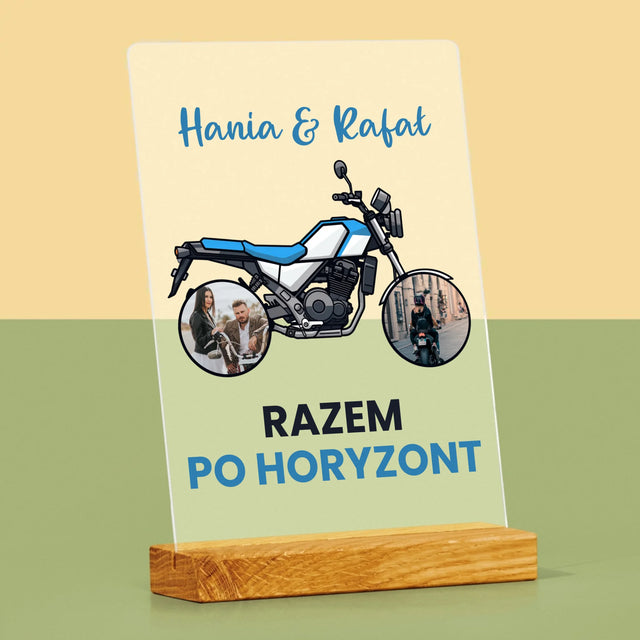 Fotokolaż: Razem Po Horyzont - Wydruk Na Szkle Akrylowym