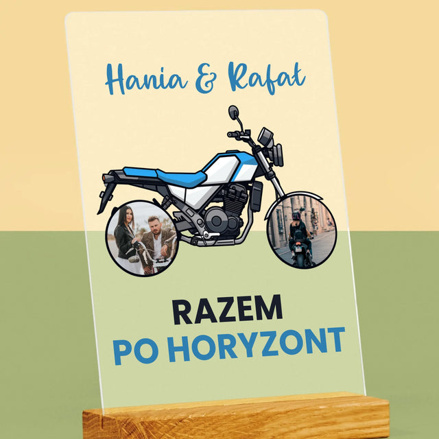 Fotokolaż: Razem Po Horyzont - Wydruk Na Szkle Akrylowym