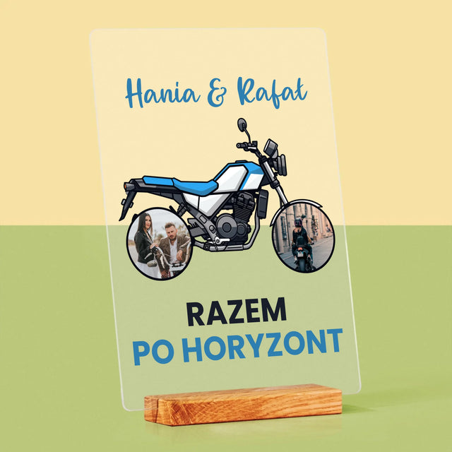 Fotokolaż: Razem Po Horyzont - Wydruk Na Szkle Akrylowym