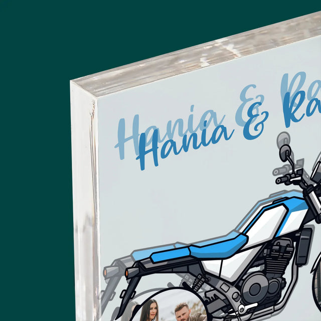 Fotokolaż: Razem Po Horyzont - Blok Akrylowy z Nadrukiem