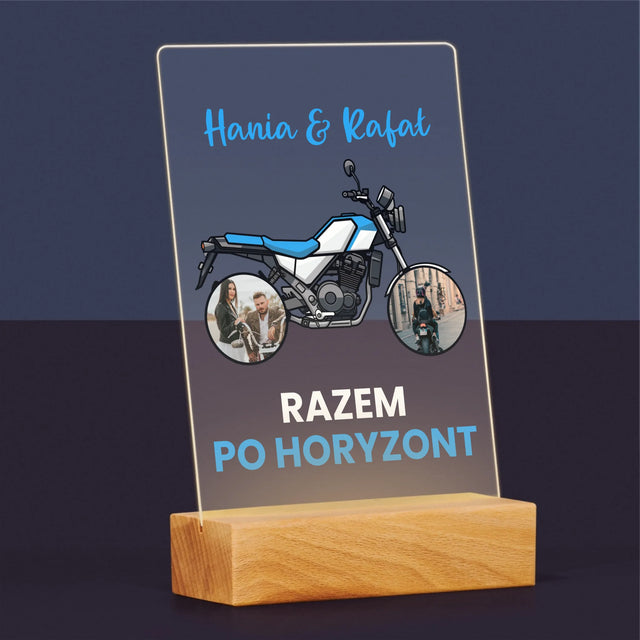 Fotokolaż: Razem Po Horyzont - Wydruk Na Szkle Akrylowym