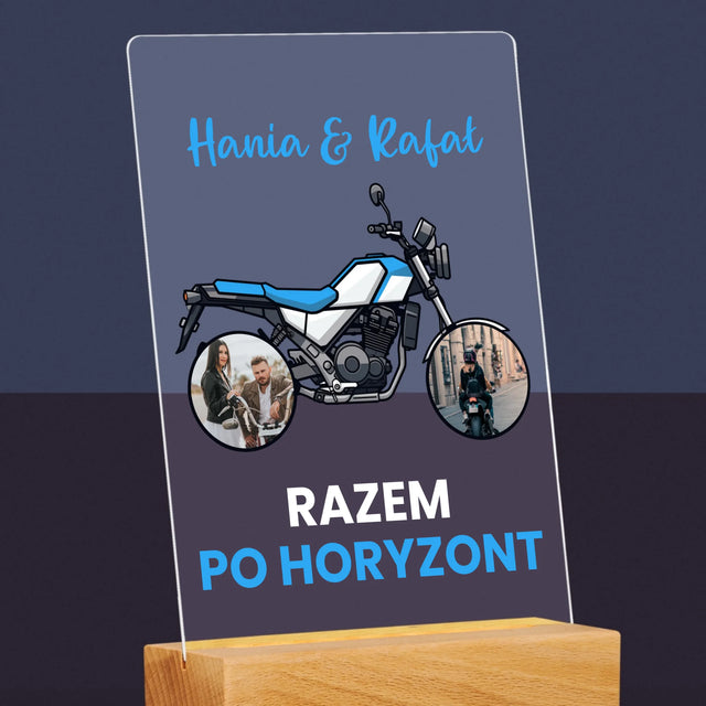 Fotokolaż: Razem Po Horyzont - Wydruk Na Szkle Akrylowym