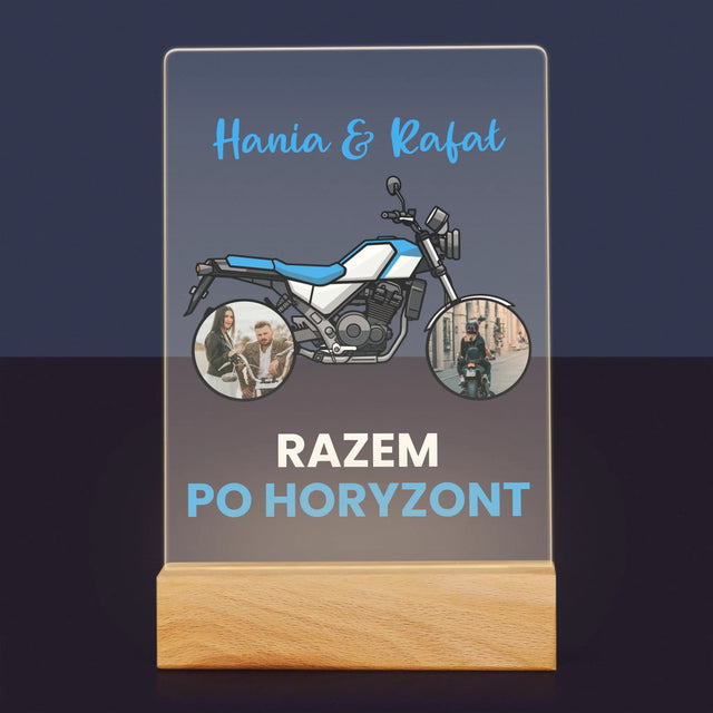 Fotokolaż: Razem Po Horyzont - Wydruk Na Szkle Akrylowym