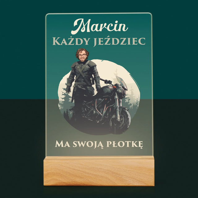 Twoja Postać: Każdy Jeździec - Wydruk Na Szkle Akrylowym