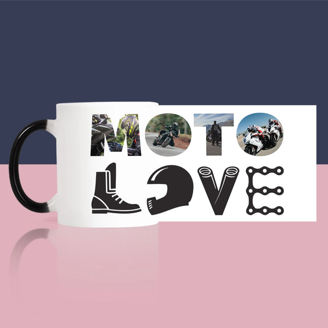 Słowo Ze Zdjęć: Motolove - Kubek z Nadrukiem