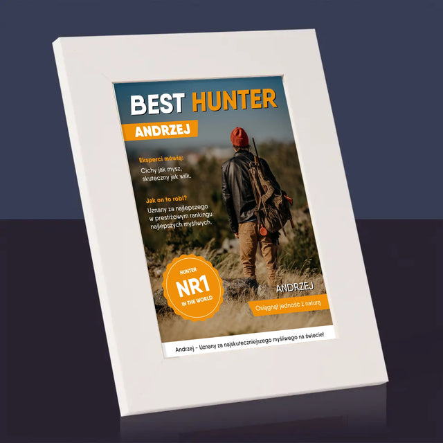 Okładka Magazynu: Best Hunter - Ramka Na Zdjęcie