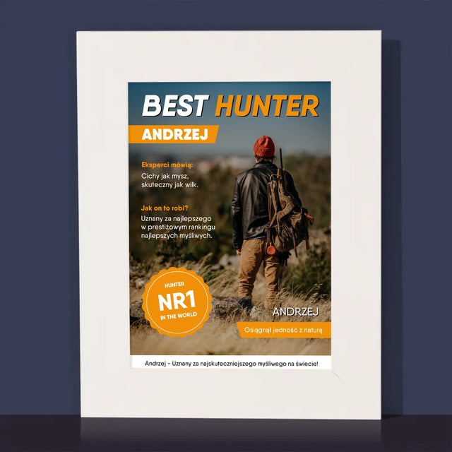 Okładka Magazynu: Best Hunter - Ramka Na Zdjęcie
