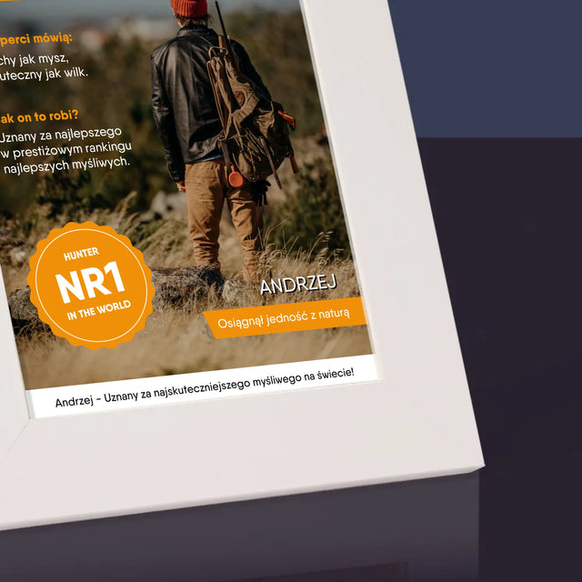 Okładka Magazynu: Best Hunter - Ramka Na Zdjęcie