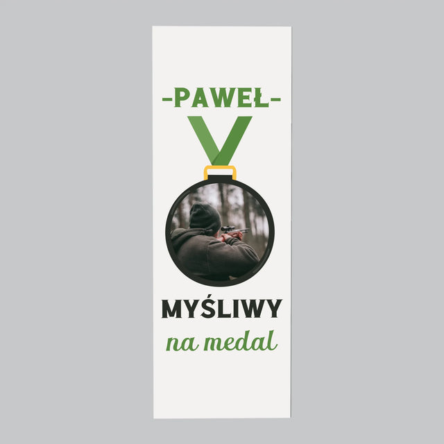 Zdjęcie I Podpis: Myśliwy Na Medal - Magnes Na Lodówkę