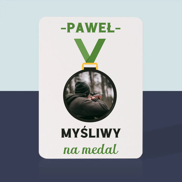 Zdjęcie I Podpis: Myśliwy Na Medal - Karty Do Gry