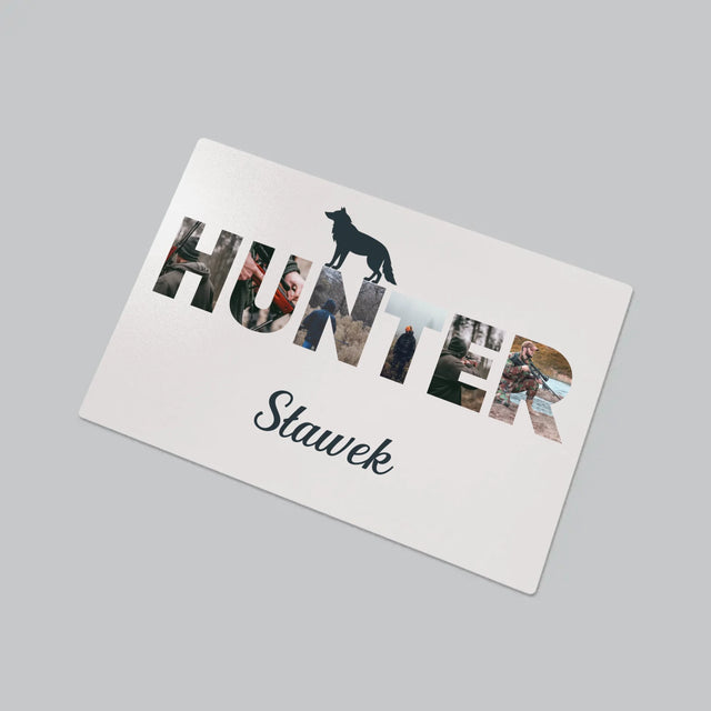 Słowo Ze Zdjęć: Hunter - Podkładka Na Biurko